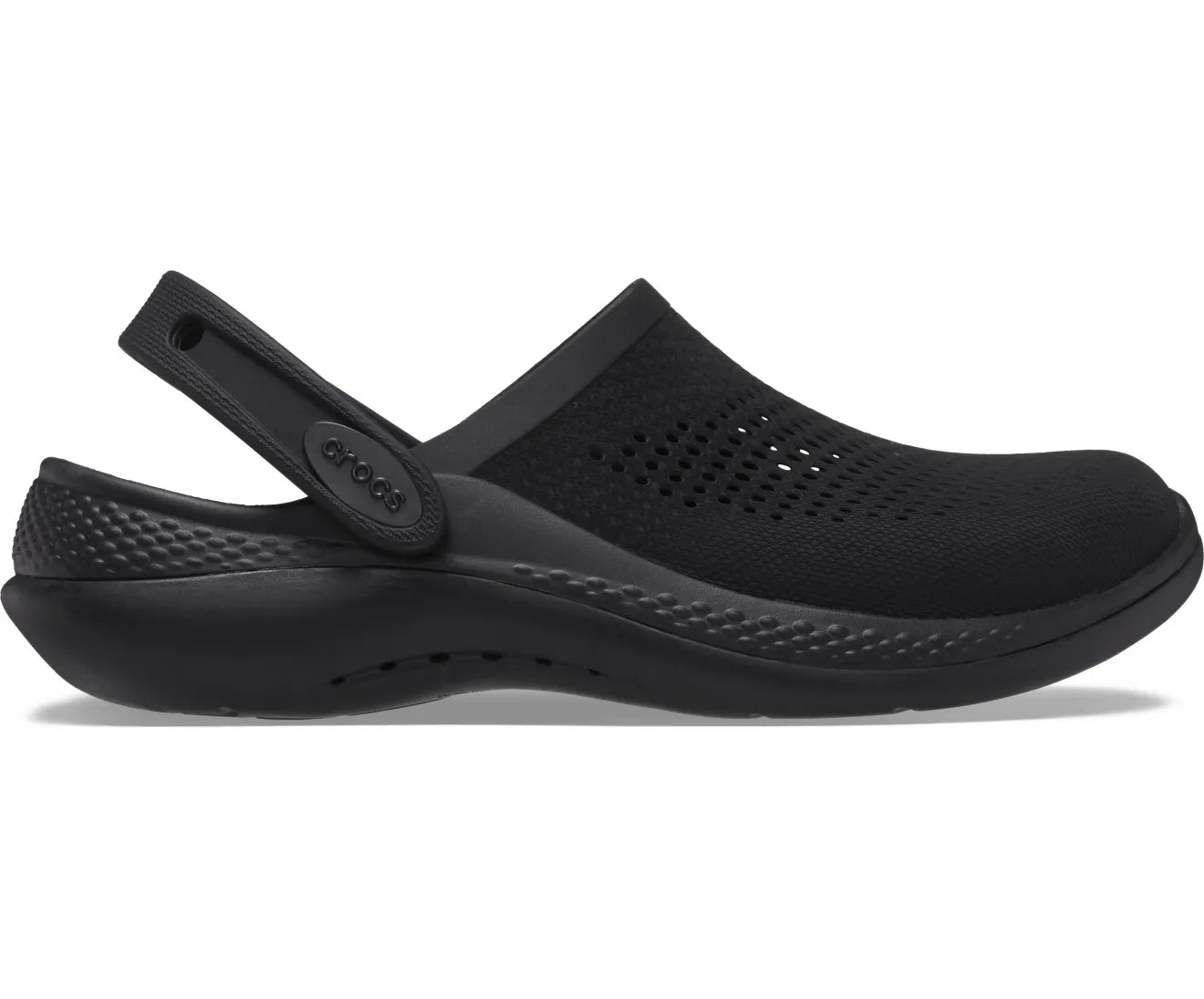 360 Crocs Literide Clogs (Complete Black)