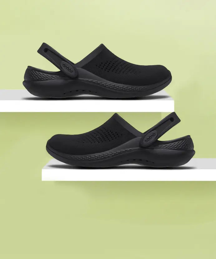 360 Crocs Literide Clogs (Complete Black)