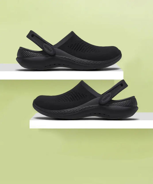 360 Crocs Literide Clogs (Complete Black)