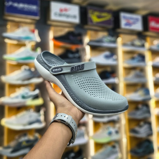 360 Crocs Literide Clogs (Grey)