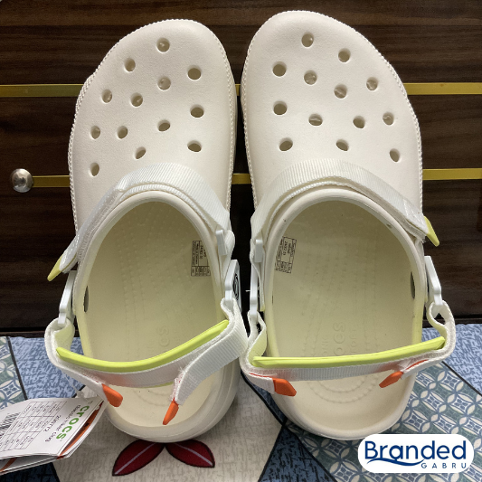 Crocs Classic Hiker Clogs (White)