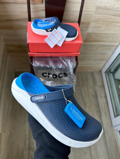 Crocs LiteRide Clogs (Blue)